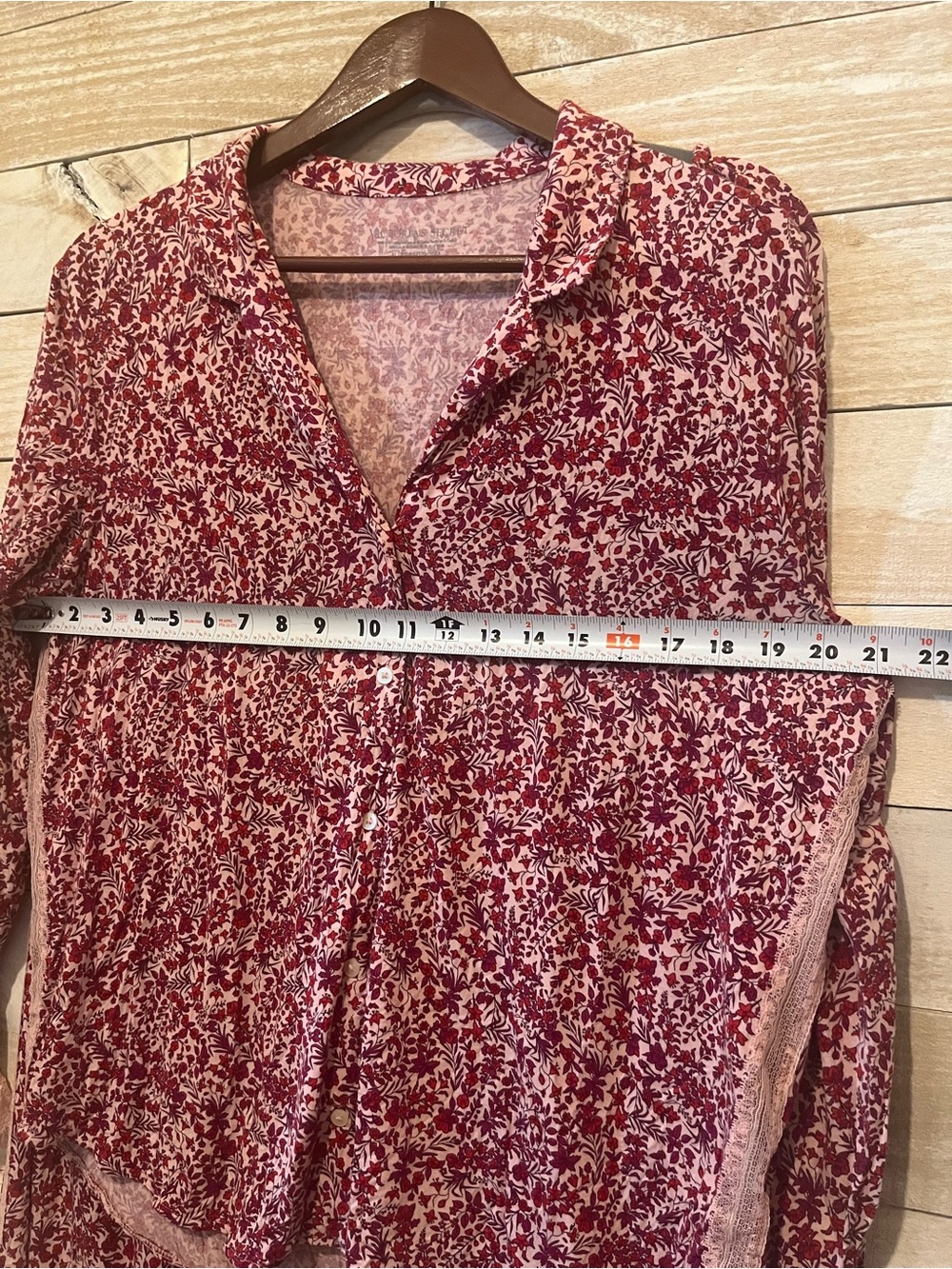 Victoria's Secret Women's Pink Floral Lounge Pants & Top Set XL - Picture 5 of 8